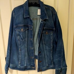 Lane Bryant Jean Jacket Size 26 NWT